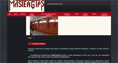 Desktop Screenshot of mastergips.pl
